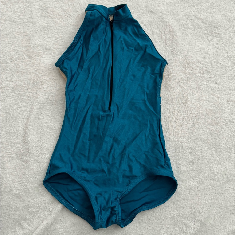 Suffolk Medium Children teal blue leotard